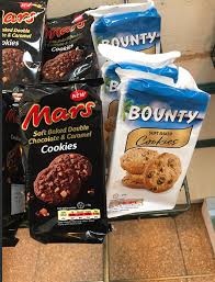 Mars And Bounty Cookies Uk Only Soft Baked Cookies Chocolate Caramel Cookies Soft Bakes
