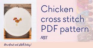 Free cross stitch patterns and free charts available for download. Small Scheme For Embroidery U0431 Cross Stitch Pattern In Pdf Chickens Cross Stitch Pattern Cross Stitch Craft Supplies Tools Truongsinhhoc Com Vn