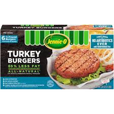 The hot circulating air cooks the frozen biscuits and they turn out great. 1 3 Lb Turkey Burgers Jennie O Product