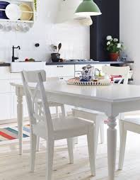Ingatorp Ingolf Table And 4 Chairs White Ikea Ikea Dining Room Kitchen Table Decor Ikea Dining