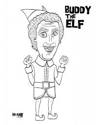 Buddy The Elf Jovie Coloring Pages Christmas Coloring Pages Buddy The Elf Printable Christmas Coloring Pages