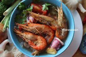 The words tom yam are derived from two thai words. Tom Yum Goong Tom Yam Putih Resepi Terbaik Resep Masakan Asia