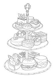 Free Easy To Print Cake Coloring Pages Food Coloring Pages Coloring Pages Cute Coloring Pages
