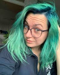 female mathematicians with teal hair