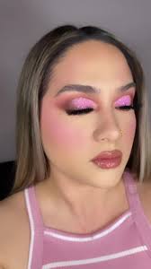 Sparkling Pink Glitter Makeup Tutorial by UnicornsNot