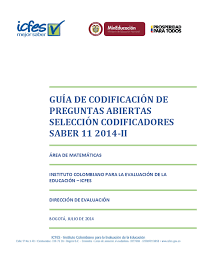 Estas preguntas fueron construidas con base. Pdf Guia De Codificacion De Preguntas Abiertas Seleccion Codificadores Saber 11 2014 Ii Contenido Luigui Bross Academia Edu