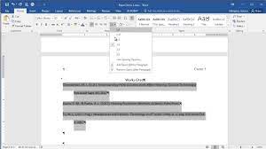 All works included in the reference page should be ordered alphabetically, using the first word of the reference entry. Microsoft Word 2016 Creating A Works Cited Page Youtube