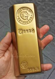 Studio tour stores in both london & hollywood. Wizarding World Harry Potter Gringotts Bank Resin Gold Bar Diagon Alley New Hedgehogscorner Harry Potter Merchandise Harry Potter Items Harry Potter Decor