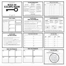 Build An Escape Room Project Based Learning Pbl Distancing Learning And Print In 2021 Escape Room For Kids Escape The Classroom Escape Room
