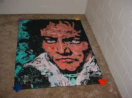Original Denny Dent "Beethoven" painted at the Cherry Creek Arts Festival