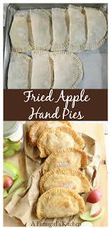 These Southern Fried Apple Hand Pies Are Easy To Make Using Either Homemade Or Store Bought Pie Crust Or Biscuit Hand Pie Recipes Fried Apples Apple Hand Pies