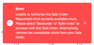 Backorders And Split Orders Dear Support Team