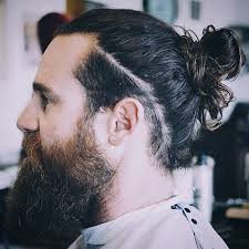 Before & After. Top knot undercut by...