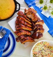 Simply rub the pork with a tasty dry rub, quickly sear, then bake in a hot oven. The Best Oven Baked Foil Wrapped Baby Back Ribs Home In The Finger Lakes