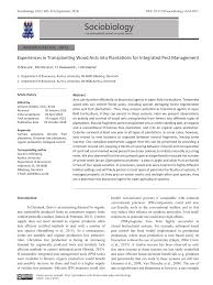 Ipm, or integrated pest management, is a pest control strategy that keeps insects and wildlife separate from you and your home or building. Pdf Experiences In Transplanting Wood Ants Into Plantations For Integrated Pest Management