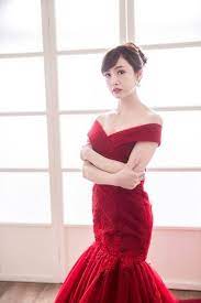 梨花247 台中攝影棚 台中婚紗禮服 red formal dress dresses fashion