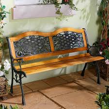 Overstock.com has been visited by 1m+ users in the past month Wood And Resin Garden Bench Sturdy A Great Place To Relax