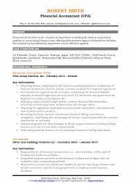 Preparing and maintaining important financial reports. Financial Accountant Resume Samples Qwikresume