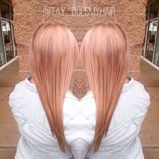Berries And Peach Creme Customized Haircolor Goldwell Colorance Hair Styles Copper Blonde Hair Hair Color