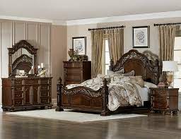 Free shipping & setup included. 1824 5pc 5 Pc Catalonia Collection Cherry Finish Wood Ornate Bedroom Set