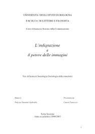 L Indignazione E Il Potere Delle Immagini