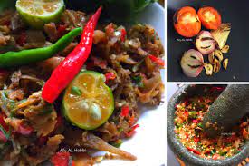 Ada sambal gesek, sambal goreng garing, sambal limau nipis, sambal totok, sambal petai tumbuk akhir sekali masukkan terung, tumbuk sekadar pecah saja. Resipi Sambal Gesek Ikan Bilis Pedas Buka Selera