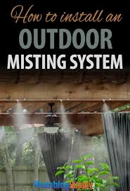 A water mister, also known as a water mist system is used to cool off an outdoor space on hot days. How To Install An Outdoor Misting System
