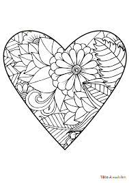 Coloriage Coeur 06 Un Coloriage De Tete A Modeler En 2021 Coloriage Coeur Coloriage Dessin Coeur