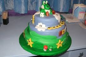 I made this cake for my boyfriend's 20th birthday. Making Super Mario Yoshi Birthday Cake 6 Steps With Pictures Instructables