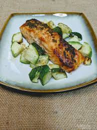 Instant Vortex Air Fryer Salmon W Zucchini In 2020 Instant Pot Recipes Air Fryer Recipes