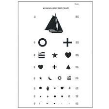 professional site kindergarten eye chart 10 ft