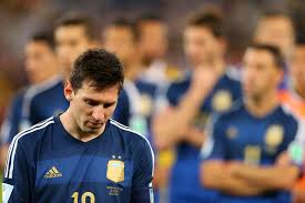Alemania cedió el control del esférico y fue argentina el que llevó la iniciativa. Messi Misery A History Of Near Misses With Argentina
