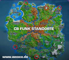 The evolution of the fortnite map from season 1 and forward. Fortnite Benutze Cb Funk Alle Orte Auf Der Map