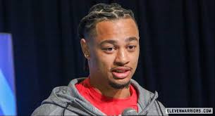 Jaxon Smith-Njigba “Ready to Show People What I Can Do” at NFL Scouting  Combine After “Very Frustrating” Final Season at Ohio State