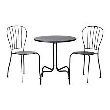 Lacko Table 2 Chairs Outdoor Gray Ikea Gray Patio Furniture Outdoor Dining Furniture Bistro Table
