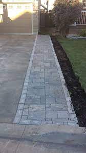 Please consider adding photos and doing some basic research into your question. Driveway Extension Photos Concrete And Interlock Driveway Markstone Landscaping Diy Driveway Walkway Design Driveway Design