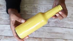 How To Paint Glass Bottle With Acrylic Paint Easy Way To Paint Bottle Youtube Sunflower kit of acrylic colours contains 10 bottles of acrylic colour of 15ml each. how to paint glass bottle with acrylic paint easy way to paint bottle