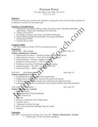 Download The Medical Administrative Assistant Resume Sample