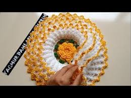 Lahana Lif Anlatimi Hd Yagmur Damlasi Orgulerim Youtube In 2020 Crochet Flower Tutorial Crochet Designs Crochet Hair Bows