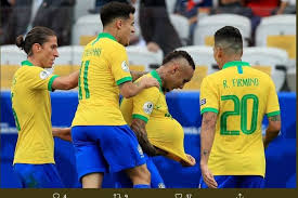 Kemenangan atas ekuador membuat kolombia meraih tiga poin dari laga perdana copa america 2021. Hasil Copa America 2019 Gulung Peru Brasil Lolos Ke Perempat Final Bolasport Com