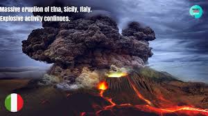 A large eruption occurs at mt etna, sicily, italy. Spectacular Eruption Of Mount Etna Sicily Italy 16 February 2021 Youtube
