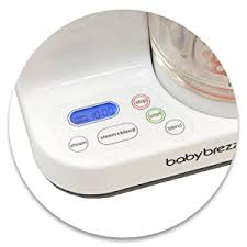 Amazon Com Baby Brezza Glass Baby Food Maker Cooker And Blender To Steam And Puree Baby Food For Pouches In Glass Bowl Make Organic Food For Infants And Toddlers