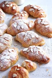 Almond Croissants In 2020 Homemade Croissants French Pastries Recipes Almond Croissant
