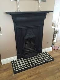 Black And White Fireplace Hearth Tiles Image Result For Black And White Fireplace Hearth Tiles Fireplace Hearth Fireplace Hearth Tiles Edwardian Fireplace