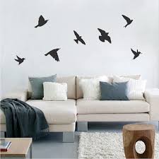 Birds Wall Decal Flying Birds Wall Decals Large Bird Wall Stickers Bird Decals D64 In 2020 Bird Wall Decals Wallpaper Bedroom Home Bird Wallpaper Bedroom