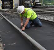 Alfombrillas absorbentes para vías de ferrocarril