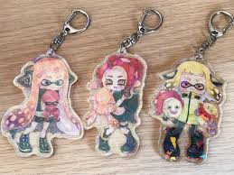 スプラトゥーン2 キーホルダー 光沢 両面 エージェント3 エージェント8 エージェント4 - Etsy 日本