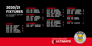Fixtures 2020 21