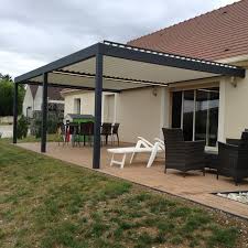 Pergola Bioclimatique 8x4 5 Mixte Usine Online Pergola Bioclimatique Budget Patio Petit Patio Couvert