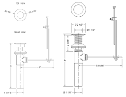 pull out stopper bathroom sink drains